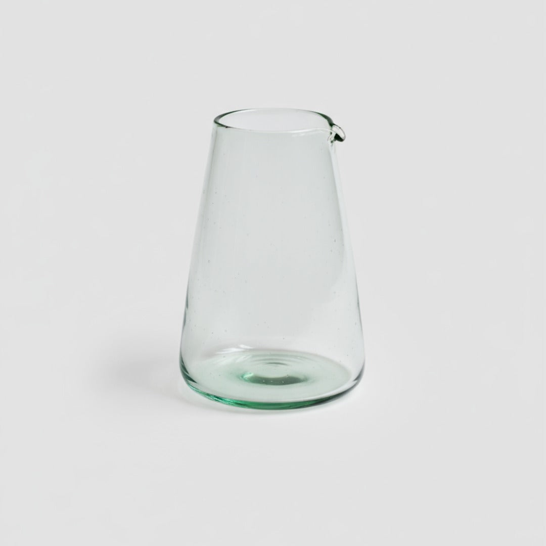 Glass Blown Handmade Water Jug