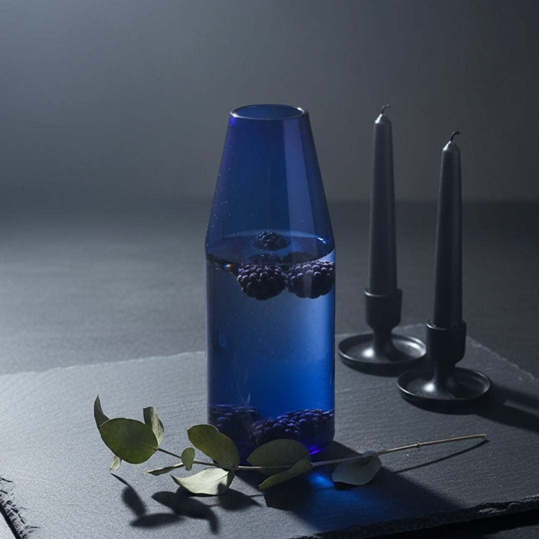 Handmade Blown Glass Carafe