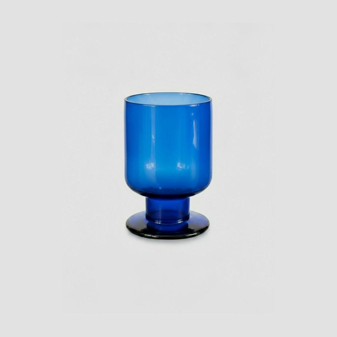Handmade blown Glass Goblet