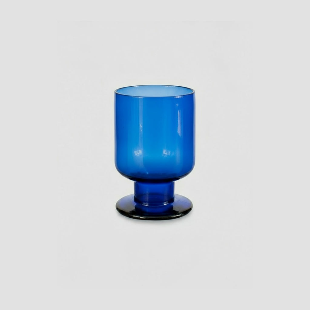 Handmade blown Glass Goblet