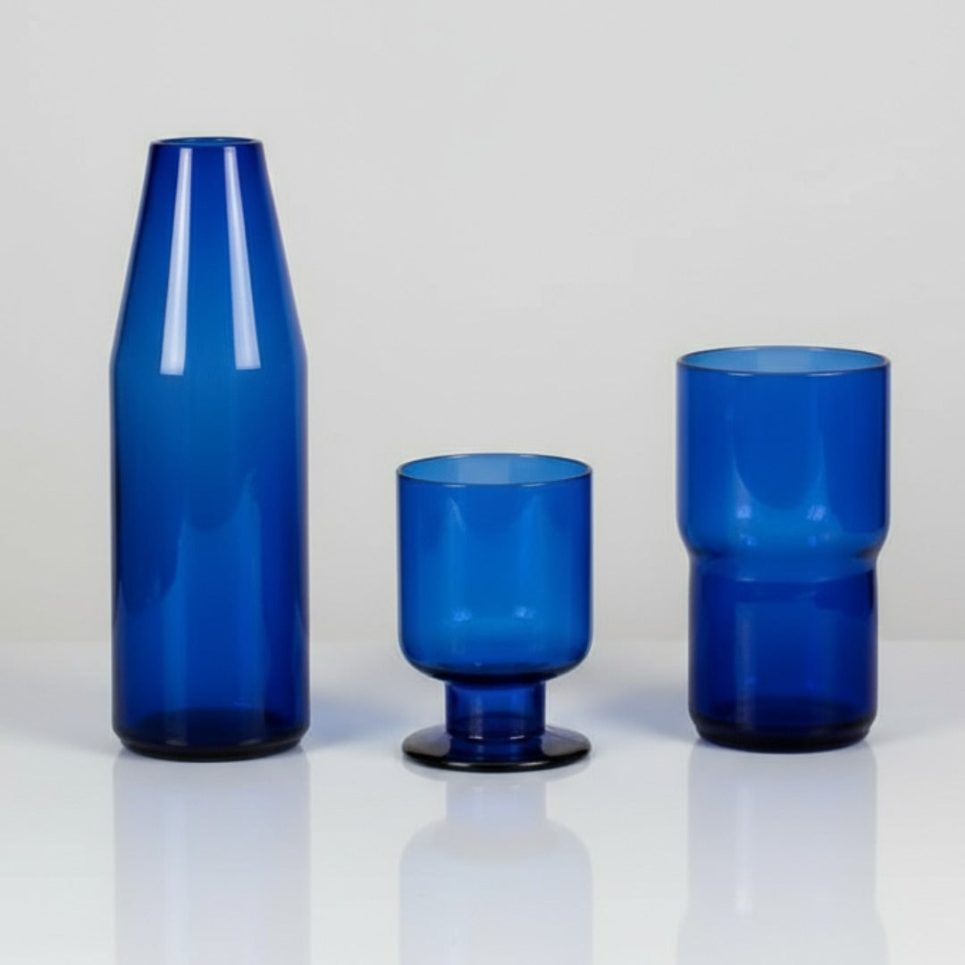 Large Handmade blown Glass
