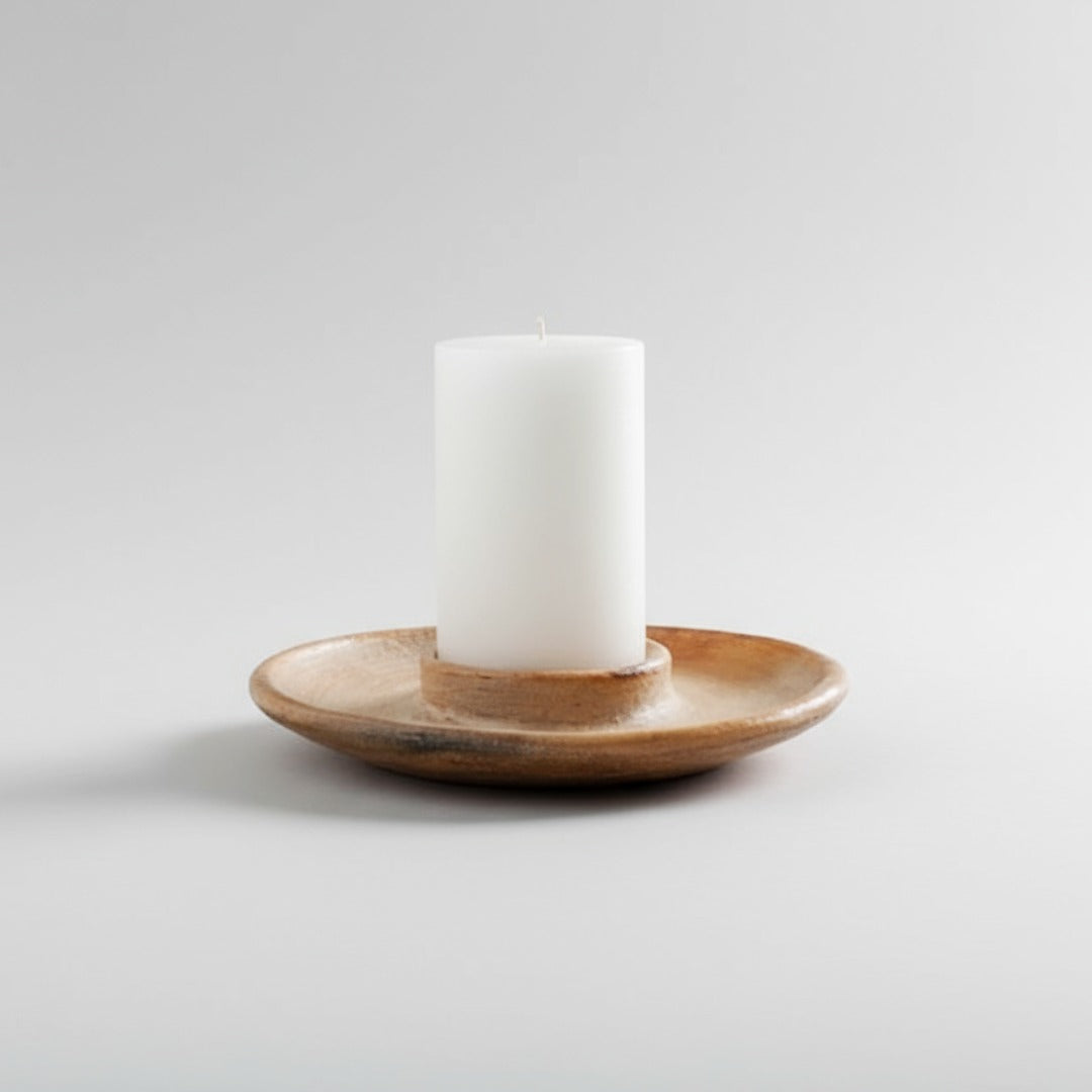 Pottery Candle Holder