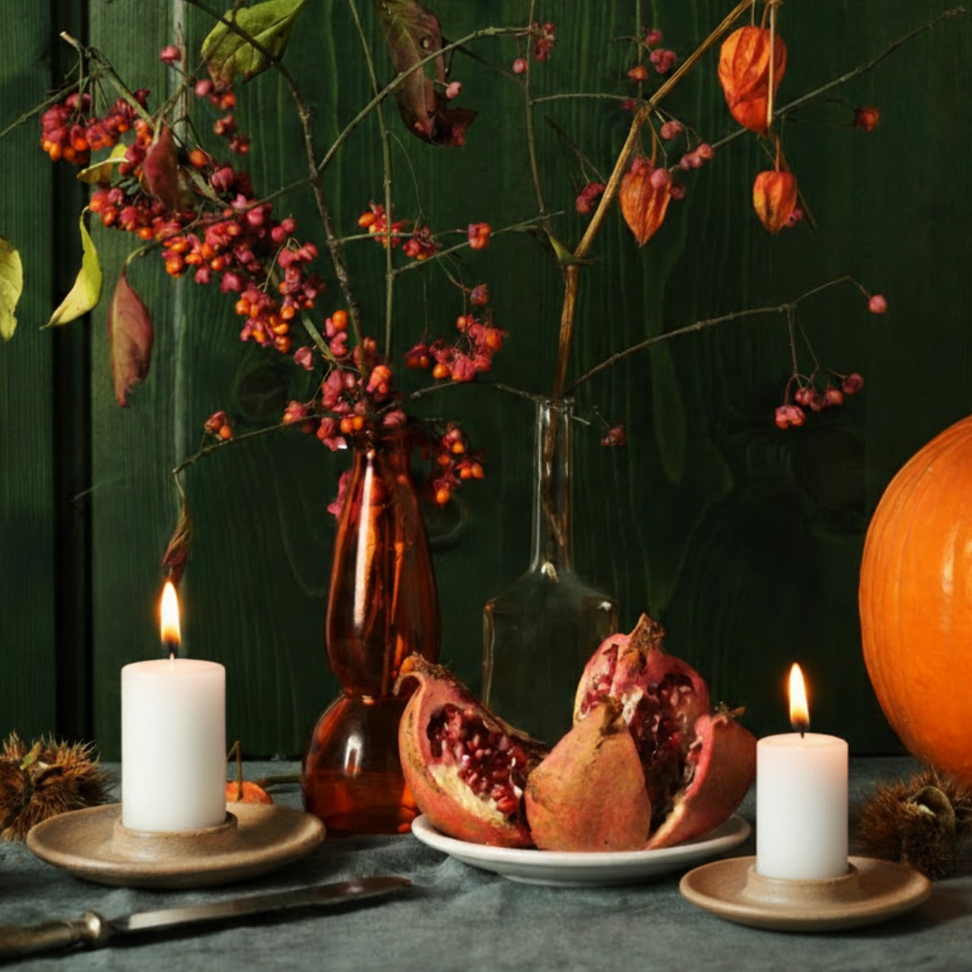 Pottery Candle Holder