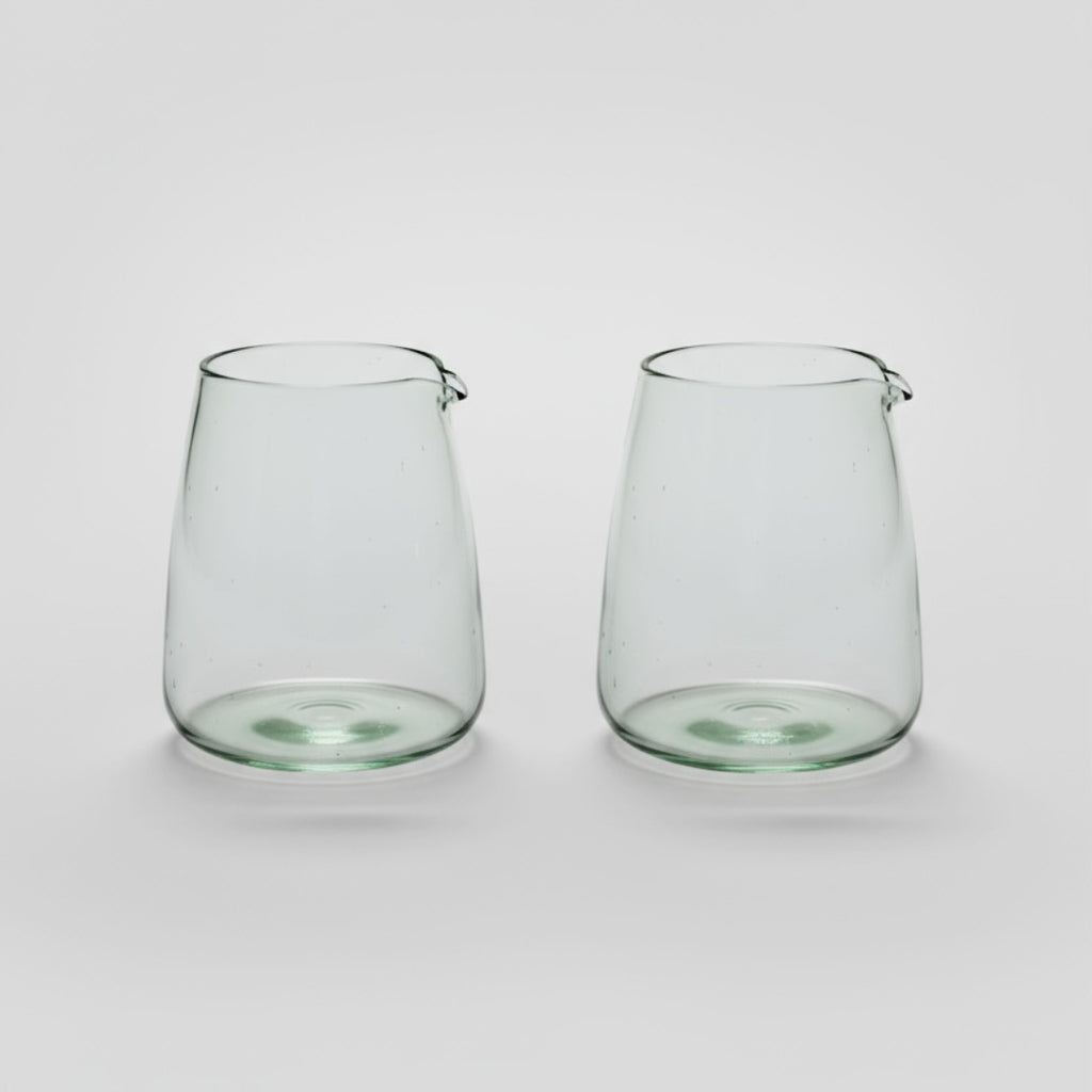 Glass Blown Handmade Water Jug