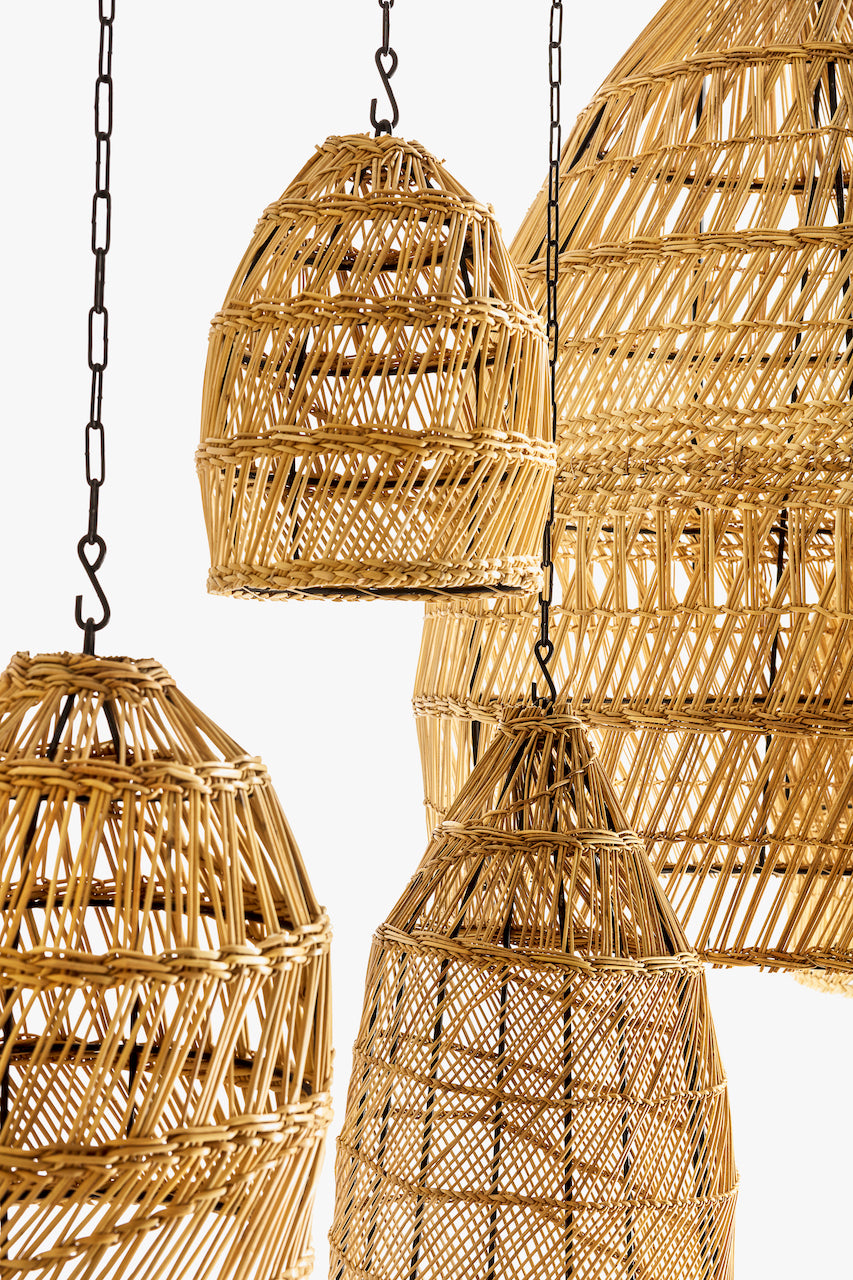 Handwoven Seagrass Medium Pendant Light