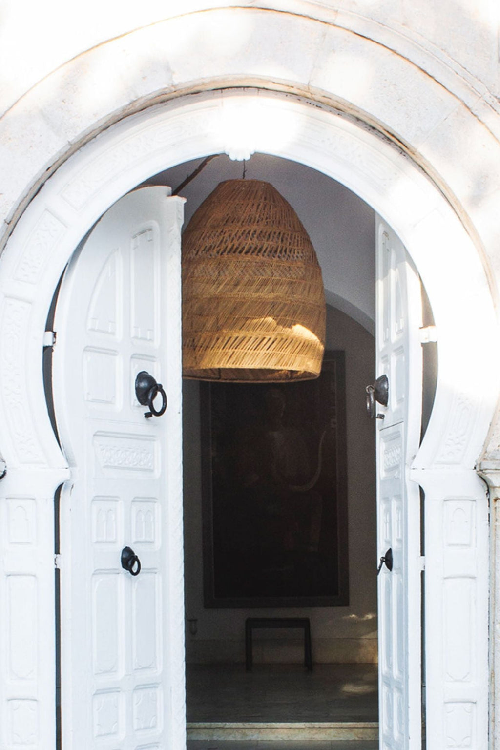 Handwoven Seagrass Large Pendant Light - Bynumide - Pendant light